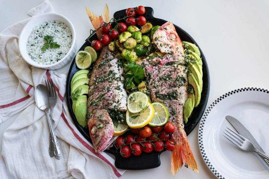 Rodaballo a la brasa