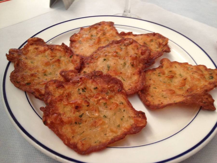 Tortitas de camarón